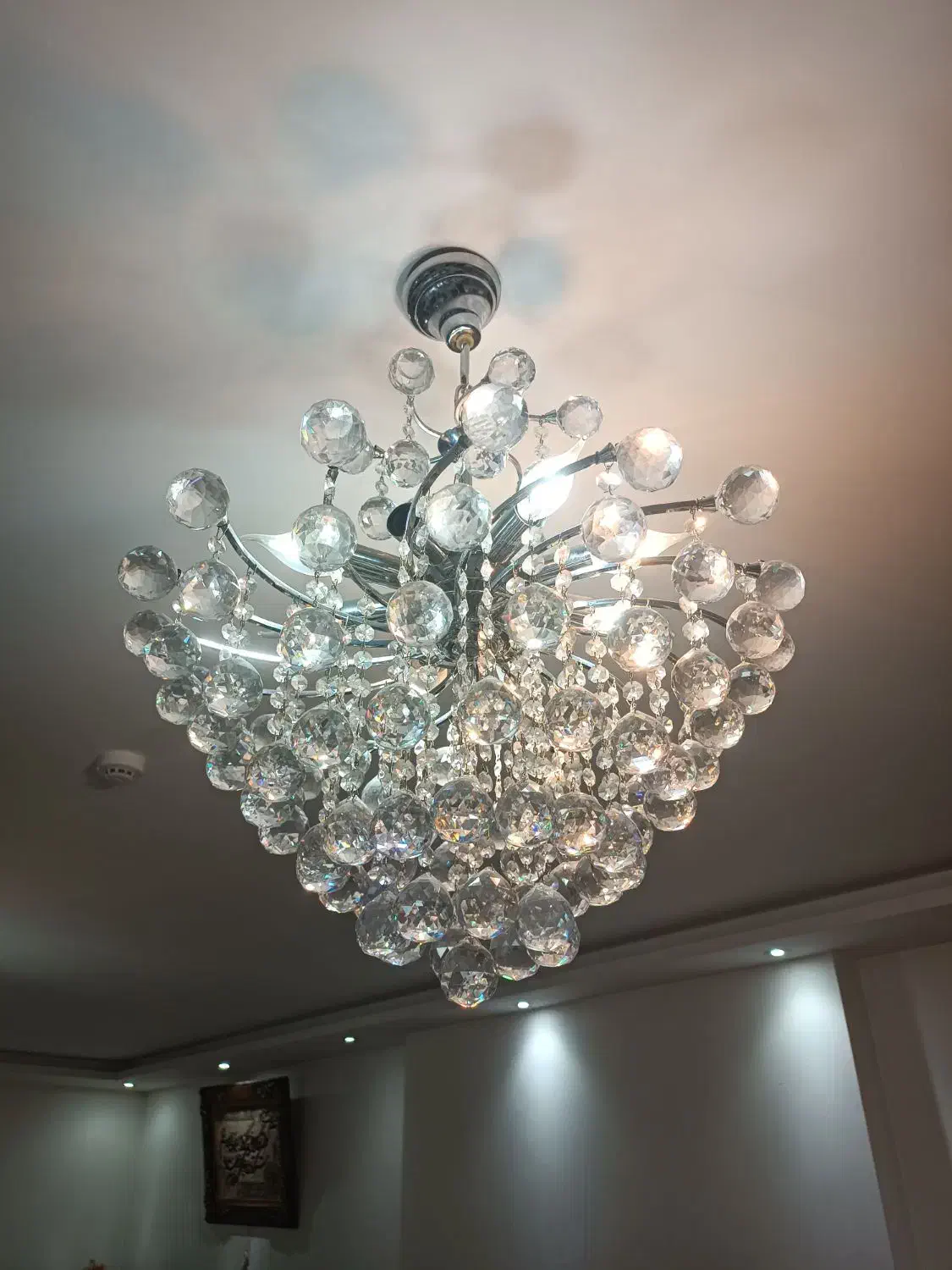 لوستر استیل|لوستر و چراغ آویز|اراک, |دیوار