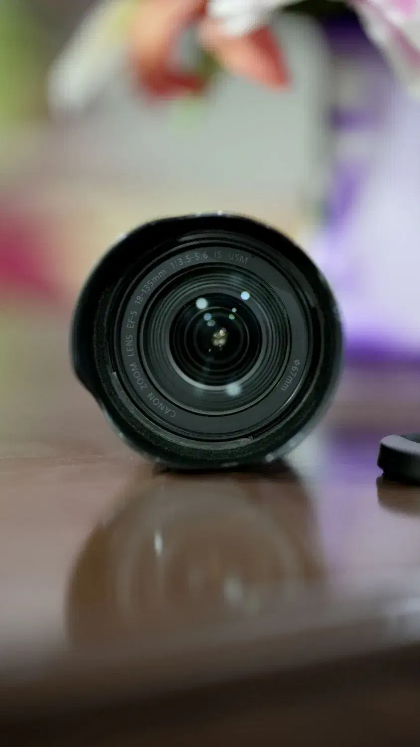 لنز کانن Canon EF-S 18-135mm F3.5 5.6 IS|دوربین عکاسی و فیلم‌برداری|اهواز, نادری|دیوار