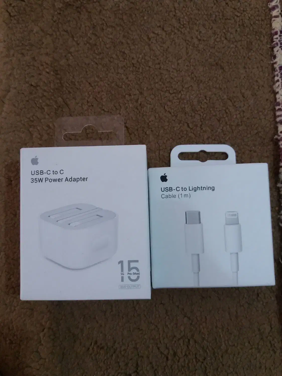 کابل و کلگی شارژر آیفون ۱۵ اورجینال|لوازم جانبی موبایل و تبلت|قزوین, |دیوار