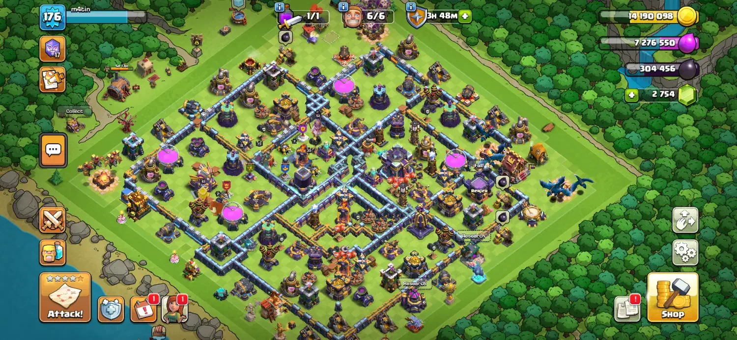 اکانت کلش تان ۱۵|کنسول، بازی ویدئویی و آنلاین|چابهار, |دیوار