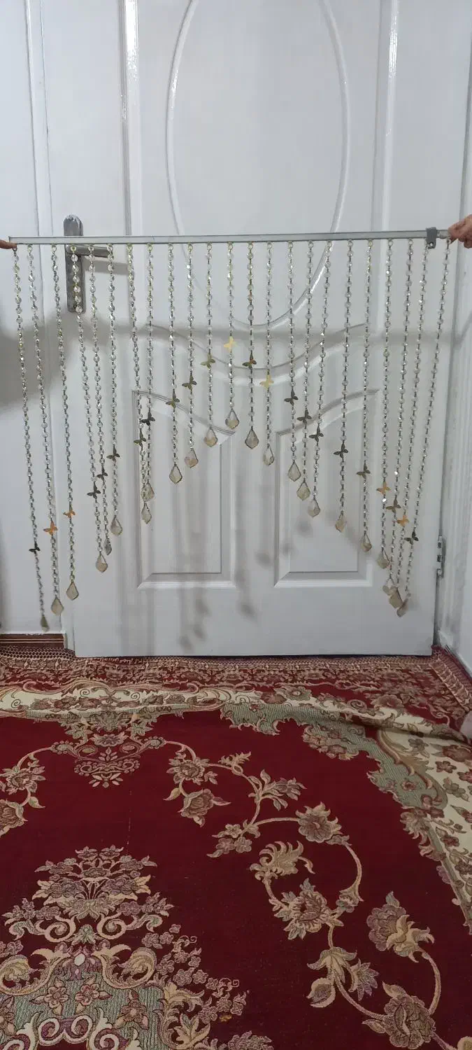 پرده کریستالی  ۶۰۰|پرده، رانر، رومیزی|قرچک, میرزائی شمالی|دیوار