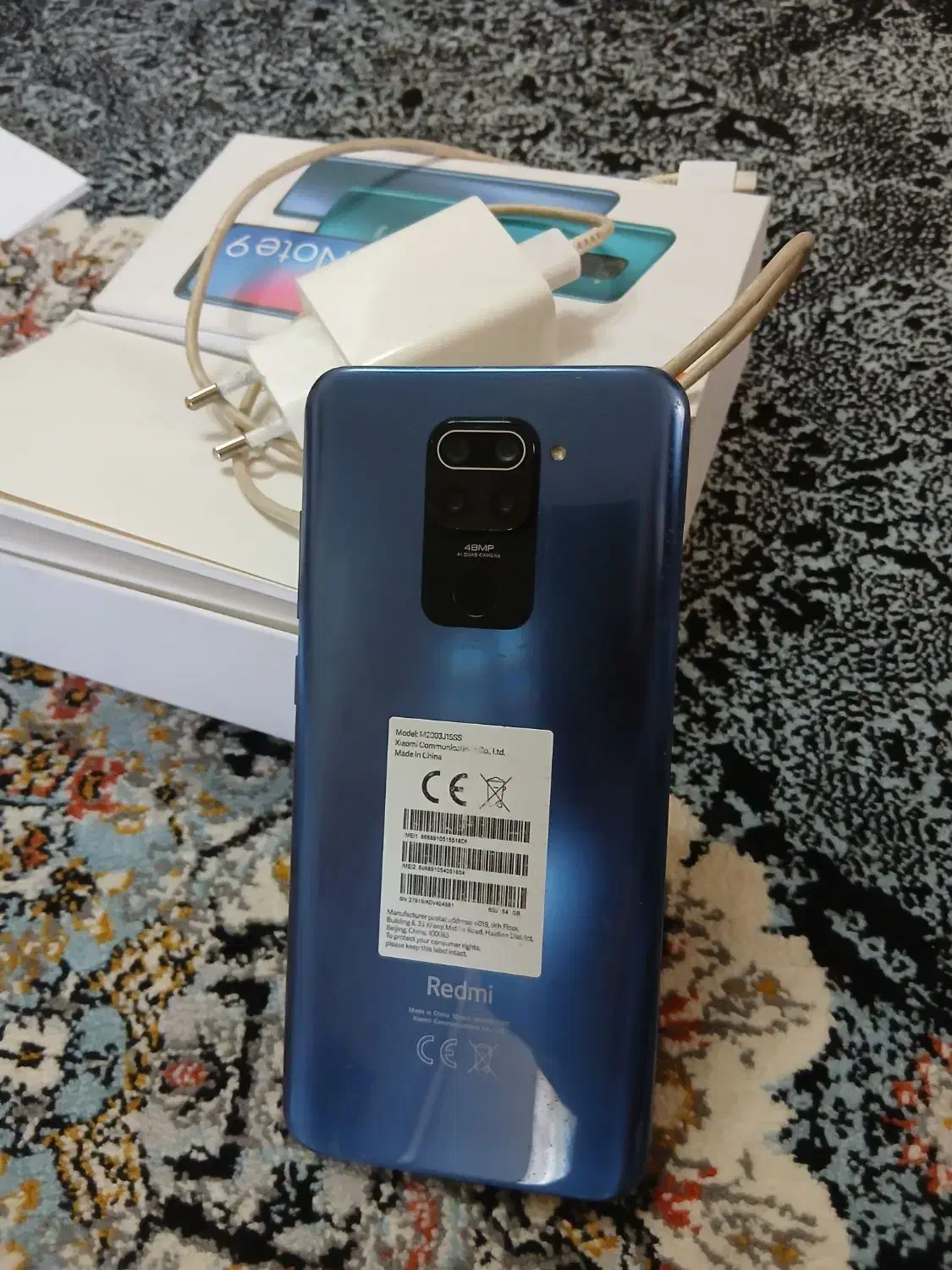 شیائومی Redmi Note 9 با حافظهٔ ۶۴ گیگابایت|موبایل|تهران, شهرک رضویه|دیوار