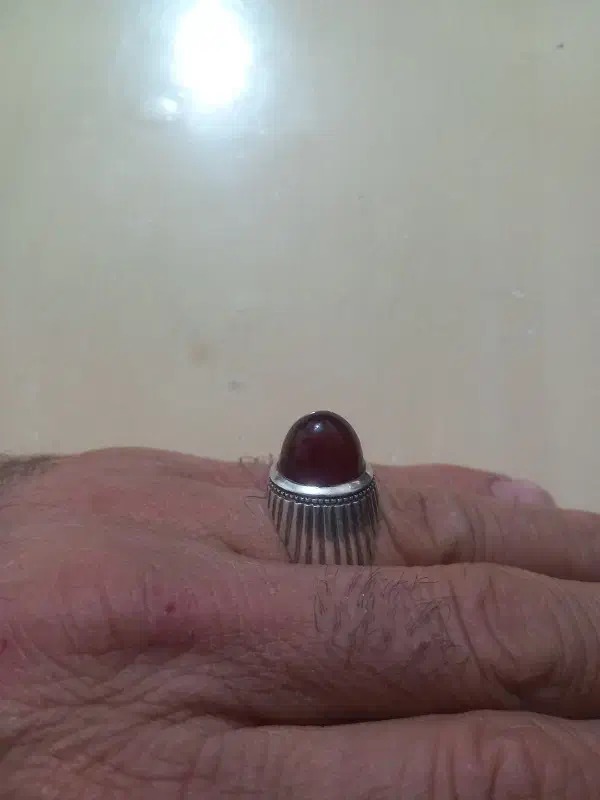 انگشتر عقیق خوشگل|جواهرات|نقده, |دیوار