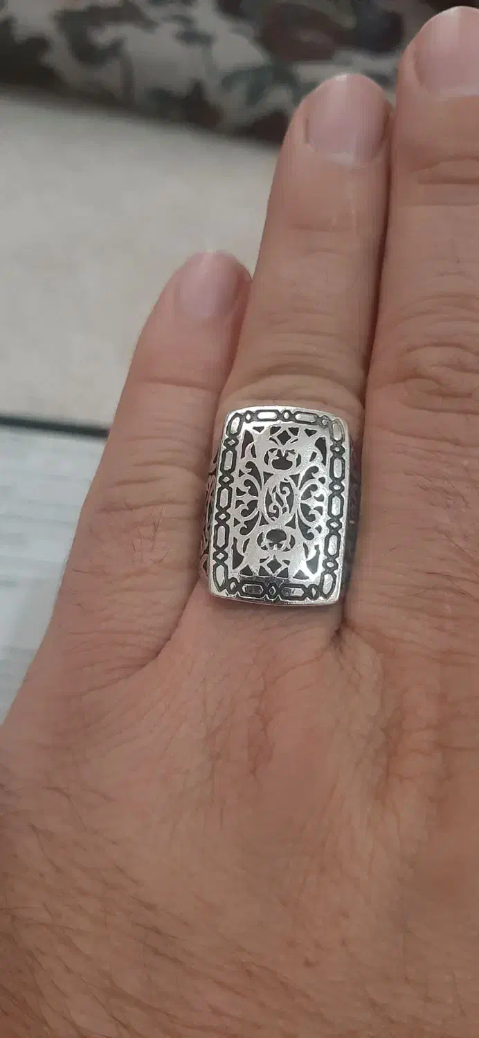انگشتر نقره اسپرت|جواهرات|گرگان, |دیوار