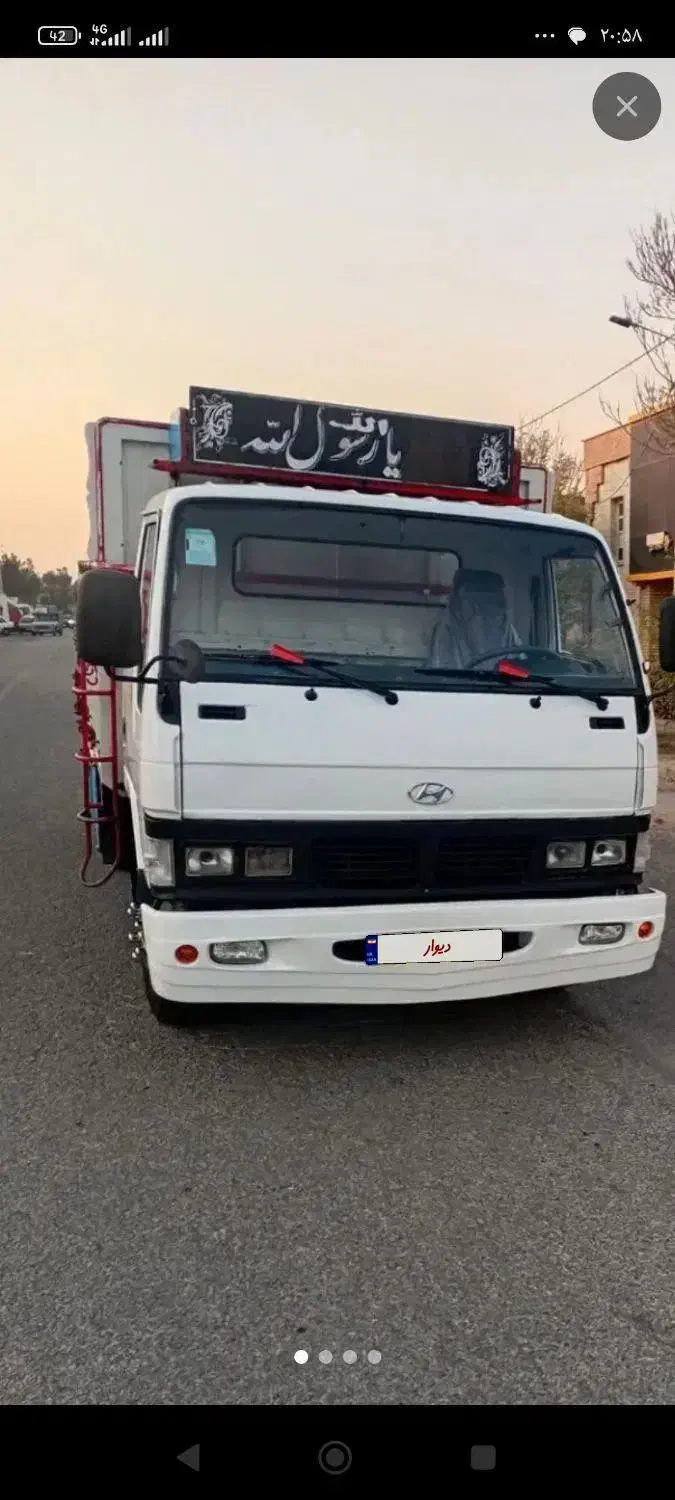 هیوندا موتور بزرگ معاوضه با اپارتمان|خودرو سنگین|نهاوند, |دیوار