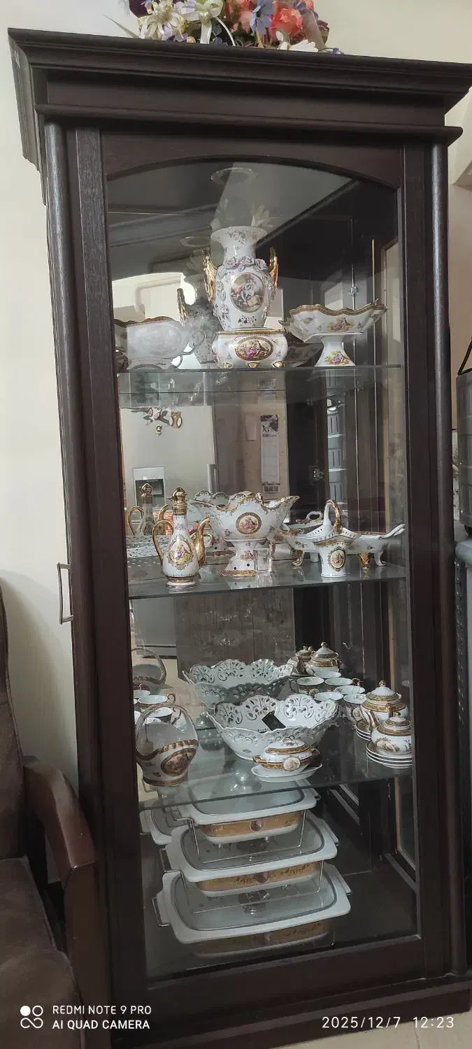 بوفه چوبی|بوفه، ویترین، کنسول|فومن, |دیوار