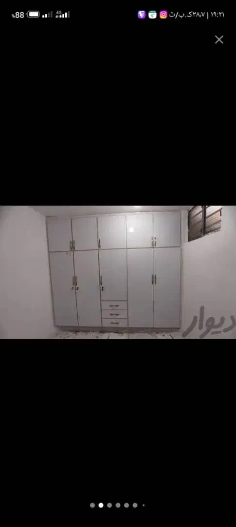 انواع کمد دیواری و کابینت|جاکفشی، کمد، دراور|اهواز, کوی رمضان|دیوار