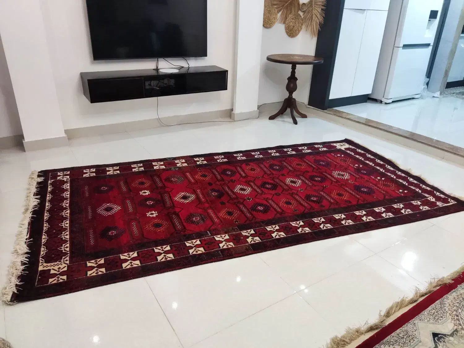 فرش دستباف طرح بلوچ|فرش|ساری, |دیوار