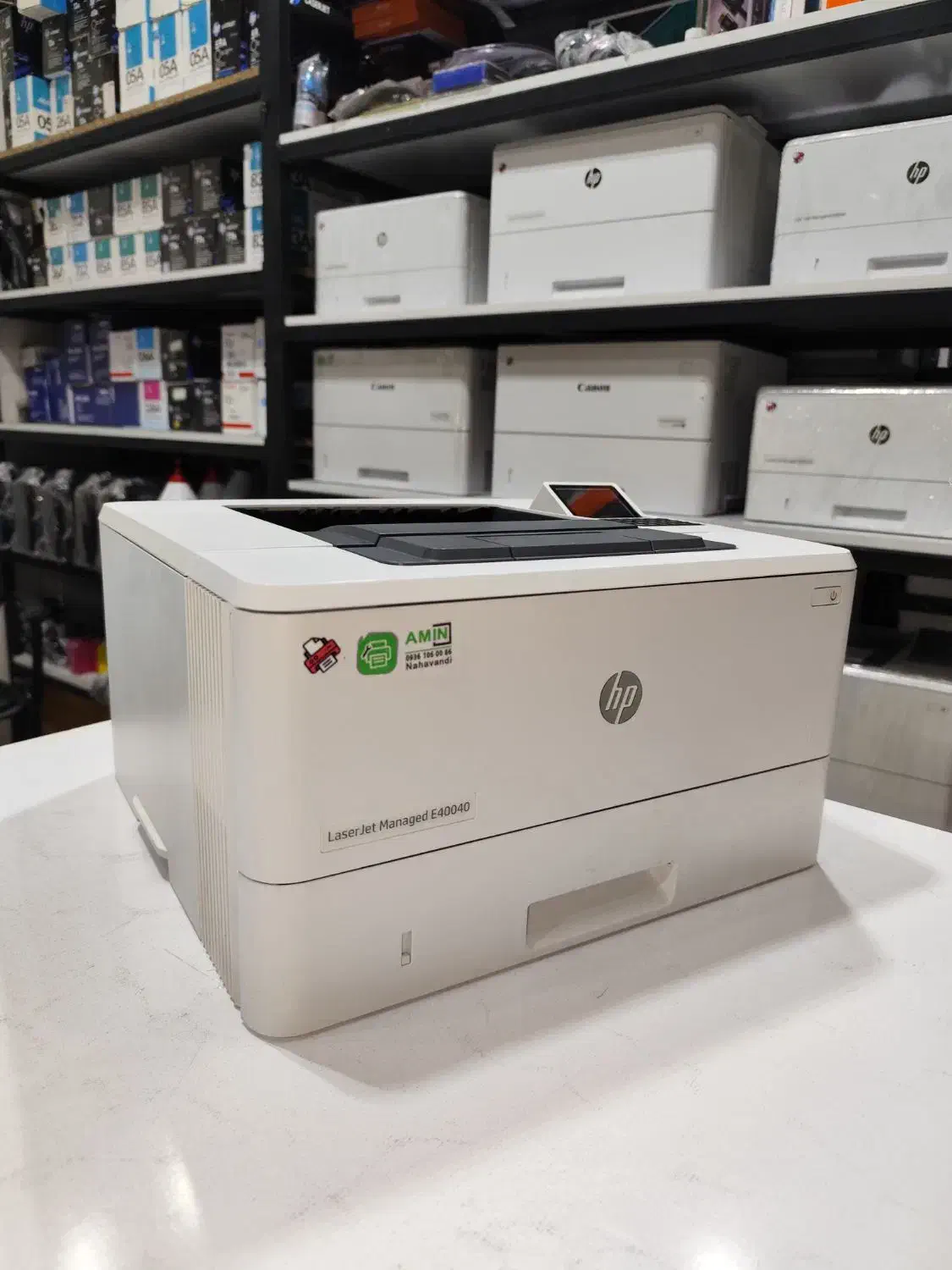 پرینتر اچ پی ۴۰۴ dn|پرینتر، اسکنر، کپی، فکس|مشهد, جاهد شهر|دیوار