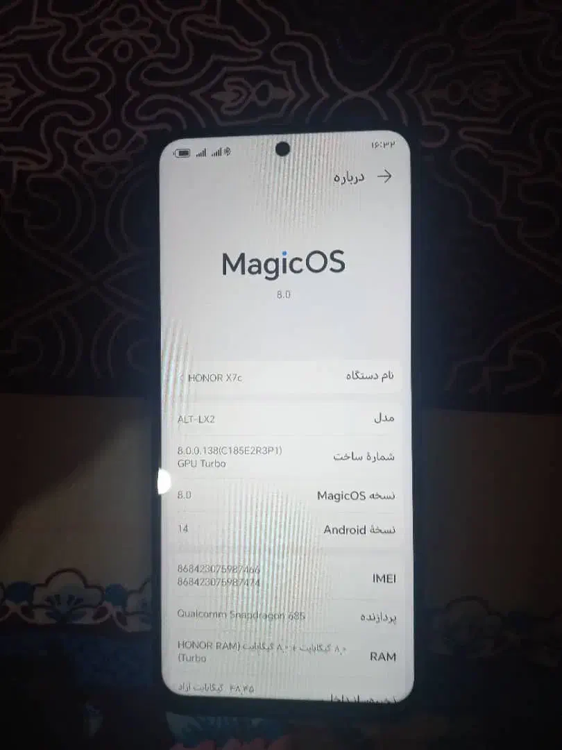 گوشی هونور سالم|موبایل|تبریز, |دیوار