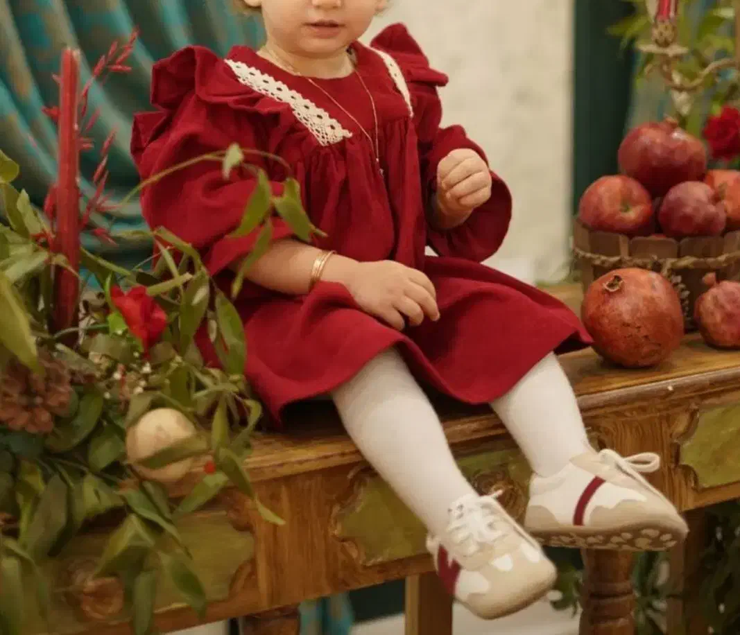 پیراهن یلدایی فقط۲۰۰|کفش و لباس بچه|قائمشهر, |دیوار