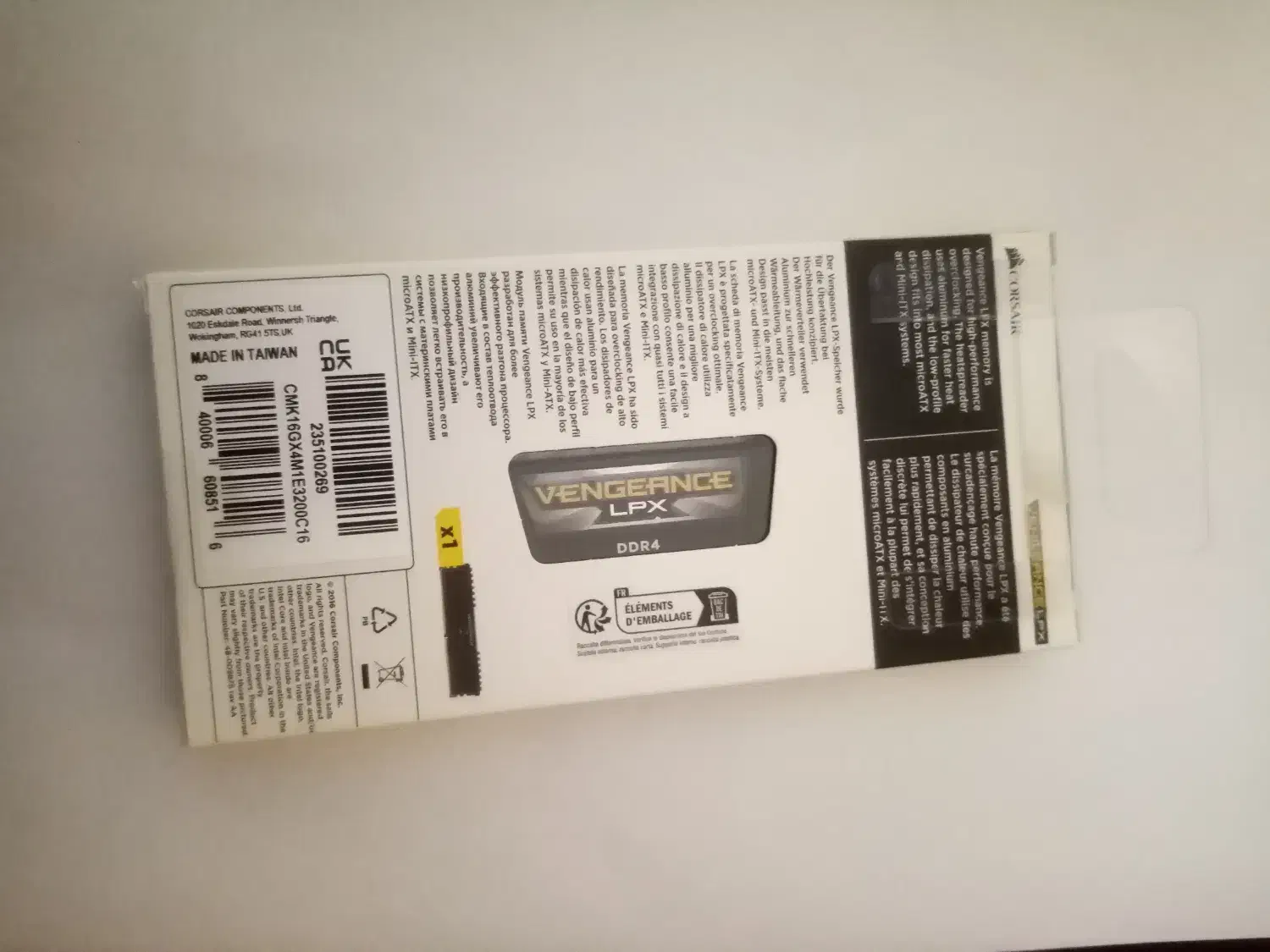 Ram corsair 16gb ddr4 3200|قطعات و لوازم جانبی رایانه|بندر کنگان, |دیوار