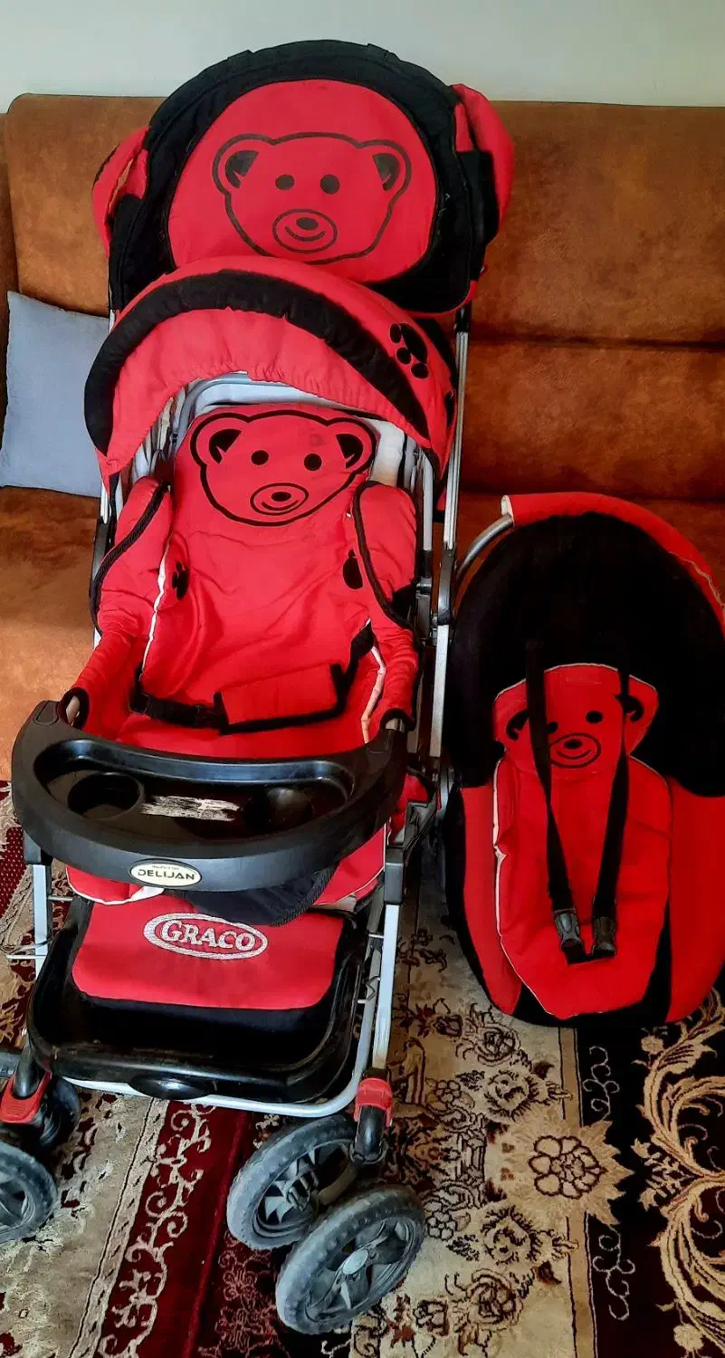 ست کالسکه|اسباب و اثاث بچه|فیروزآباد (فارس), |دیوار