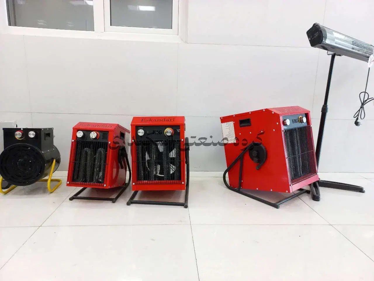 هیتر بخاری برقی 4 کیلووات تکفاز فن دار|بخاری، هیتر، شومینه|گرگان, |دیوار