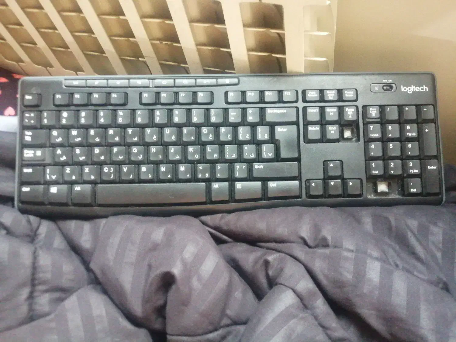 کیبورد لاجیتک k270|قطعات و لوازم جانبی رایانه|تهران, تهرانپارس غربی|دیوار