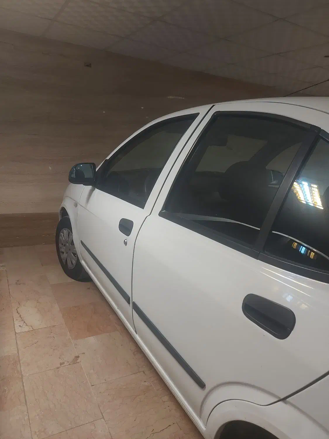 تیبا ۲ سفید۹۹ بدون رنگ|خودرو سواری و وانت|کرج, کرج نو|دیوار
