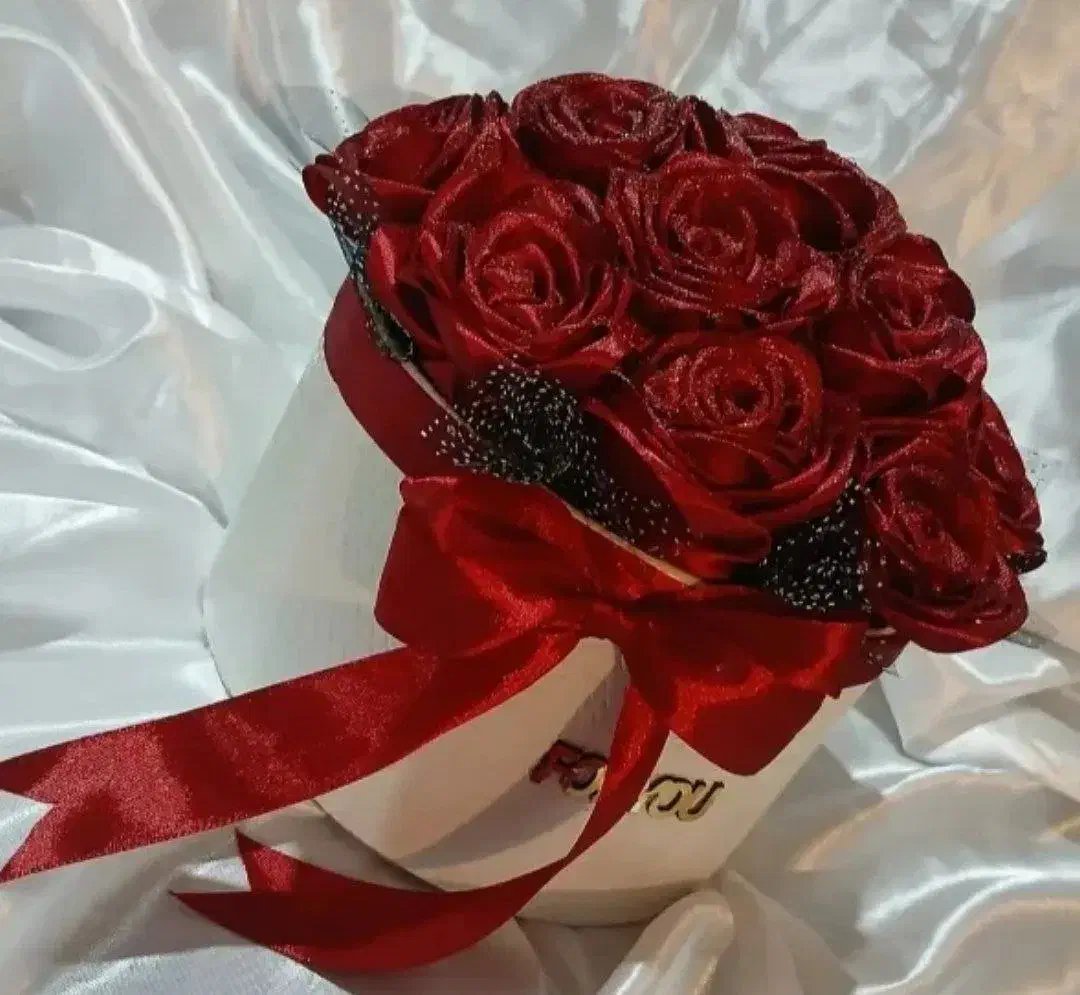 گل رز روبانی|گل مصنوعی|نیشابور, شریعتی|دیوار