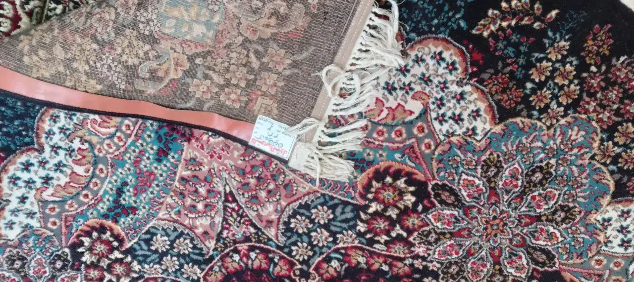 یک جفت فرش ۶متری سرمه ای|فرش|رشت, رودباری|دیوار