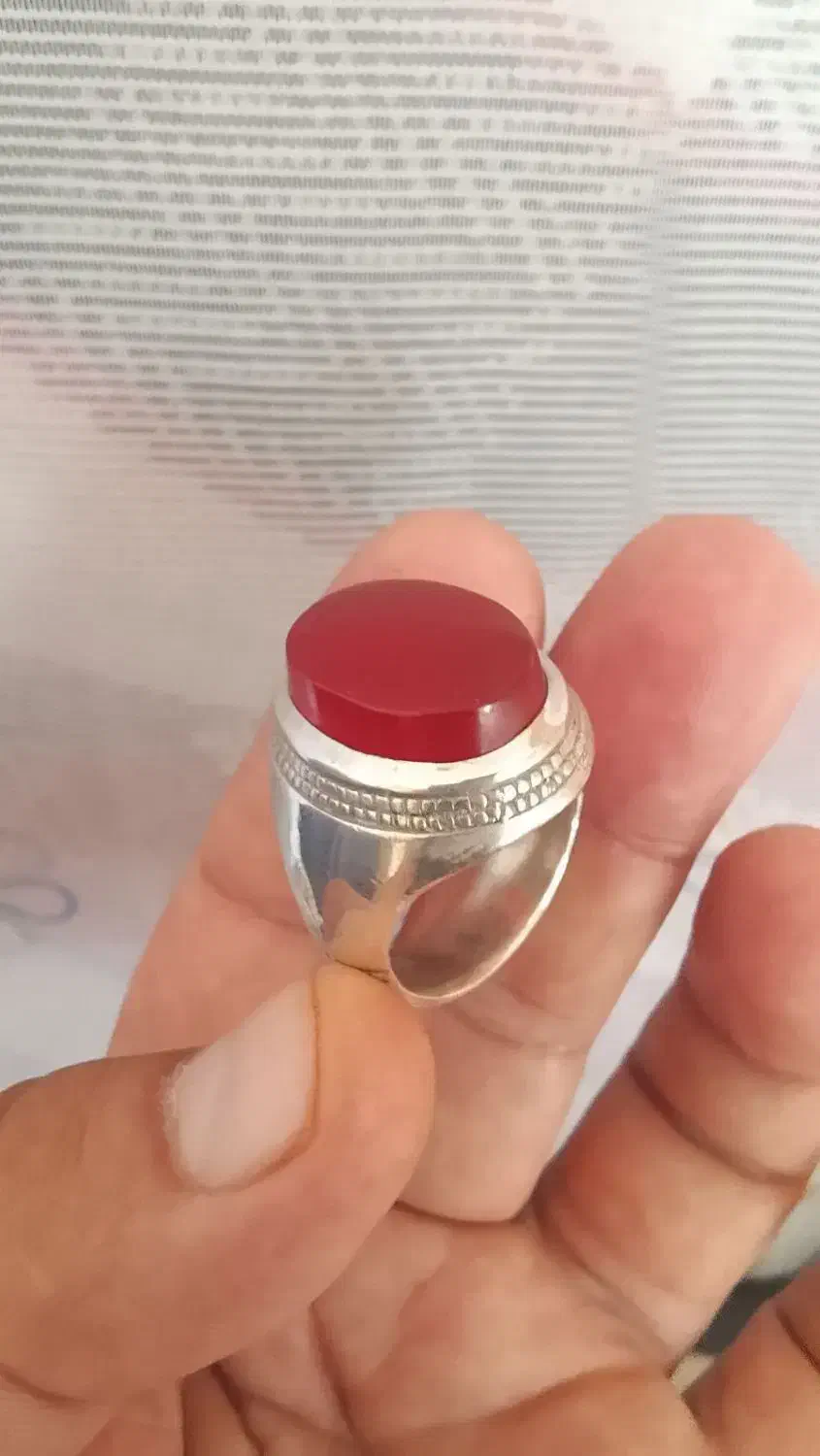 انگشتر عقیق|جواهرات|خرم‌آباد, |دیوار