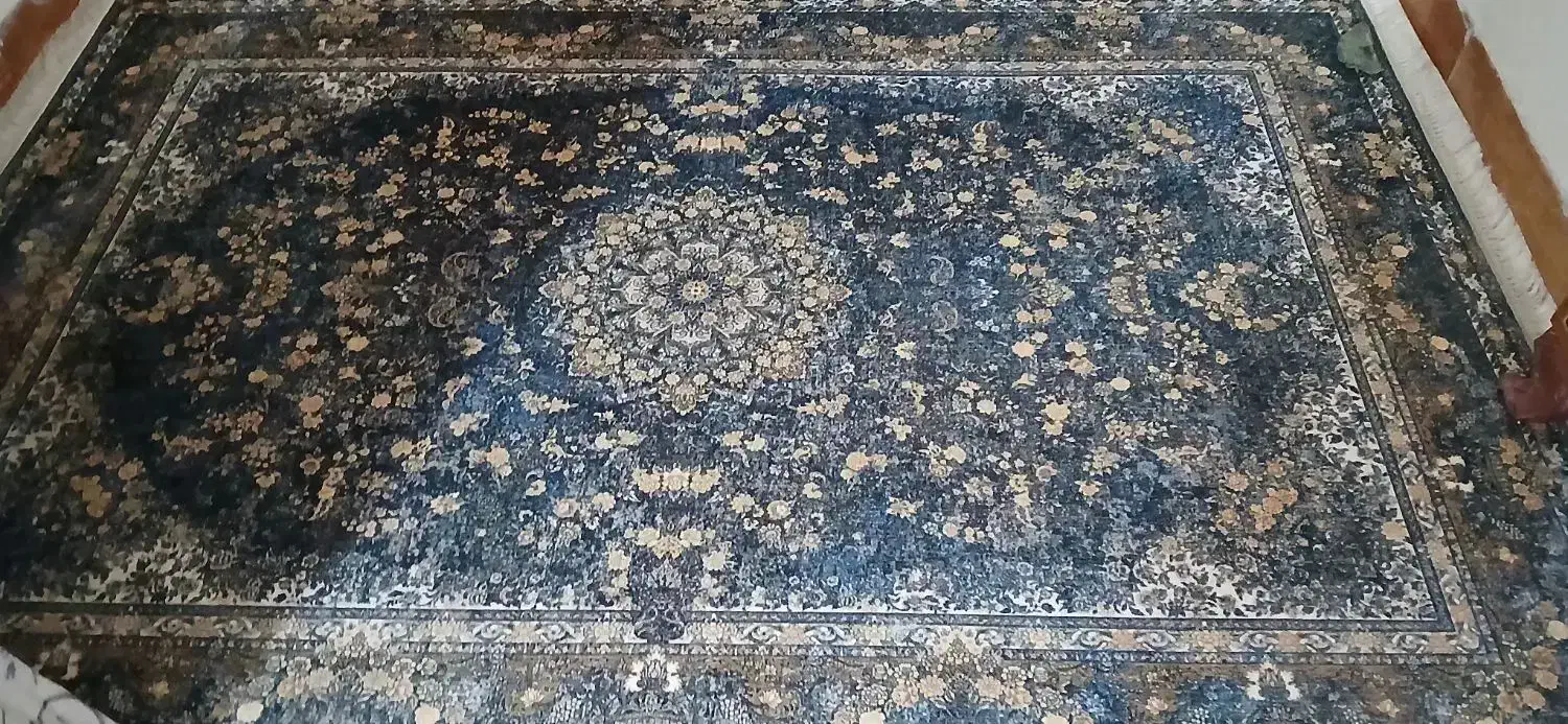 فرشینه سرمه ای|گلیم، جاجیم، گبه|اسدآباد, |دیوار