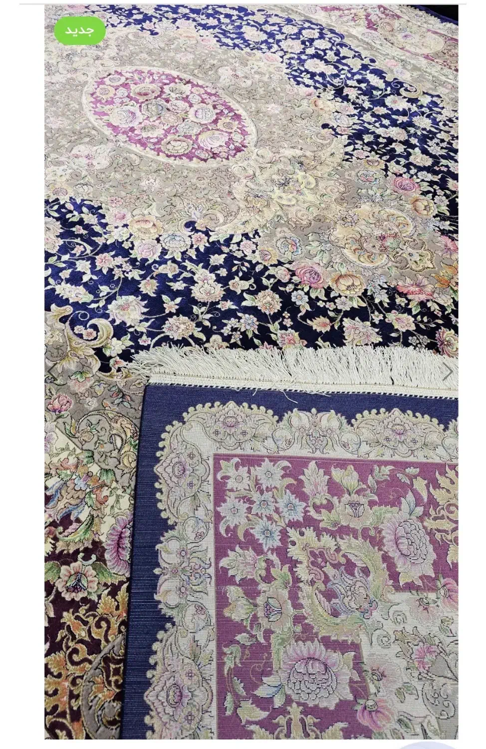 فرش ماشینی ۹ متری سالاری سرمه ای|فرش|تهران, تجریش|دیوار