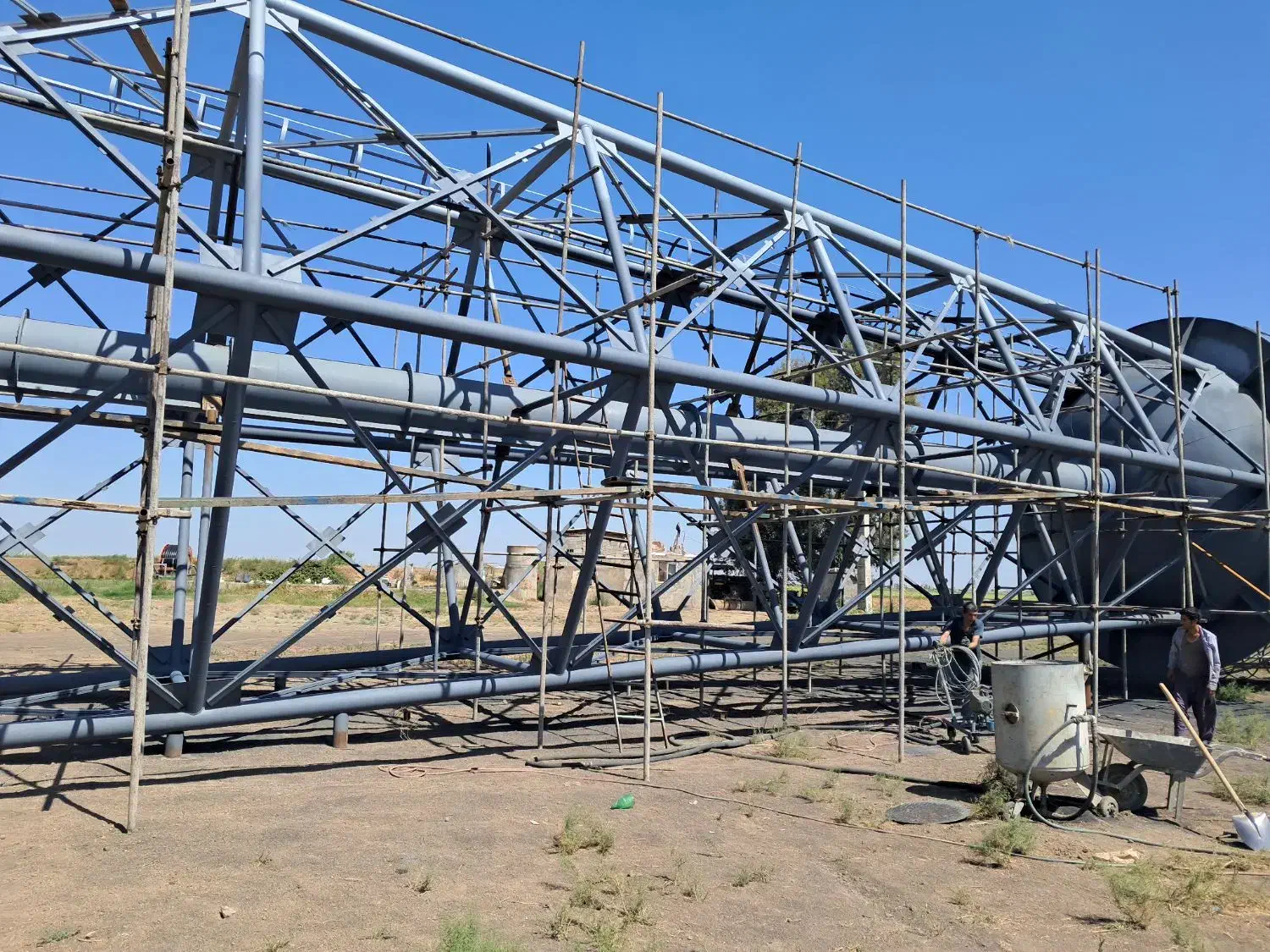 سندبلاست ورنگ امیزی کلیه سازه ها|خدمات پیشه و مهارت|تهران, پیکان شهر|دیوار