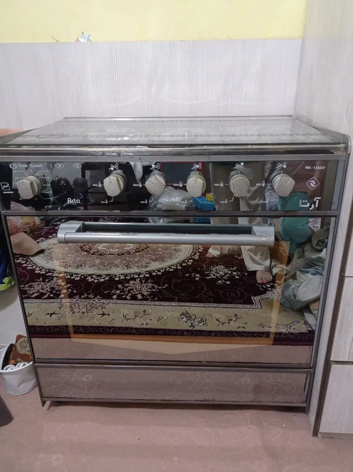 اجاق گاز طرح فر|اجاق گاز و لوازم برقی پخت‌وپز|شهریار, یوسف آباد صیرفی|دیوار