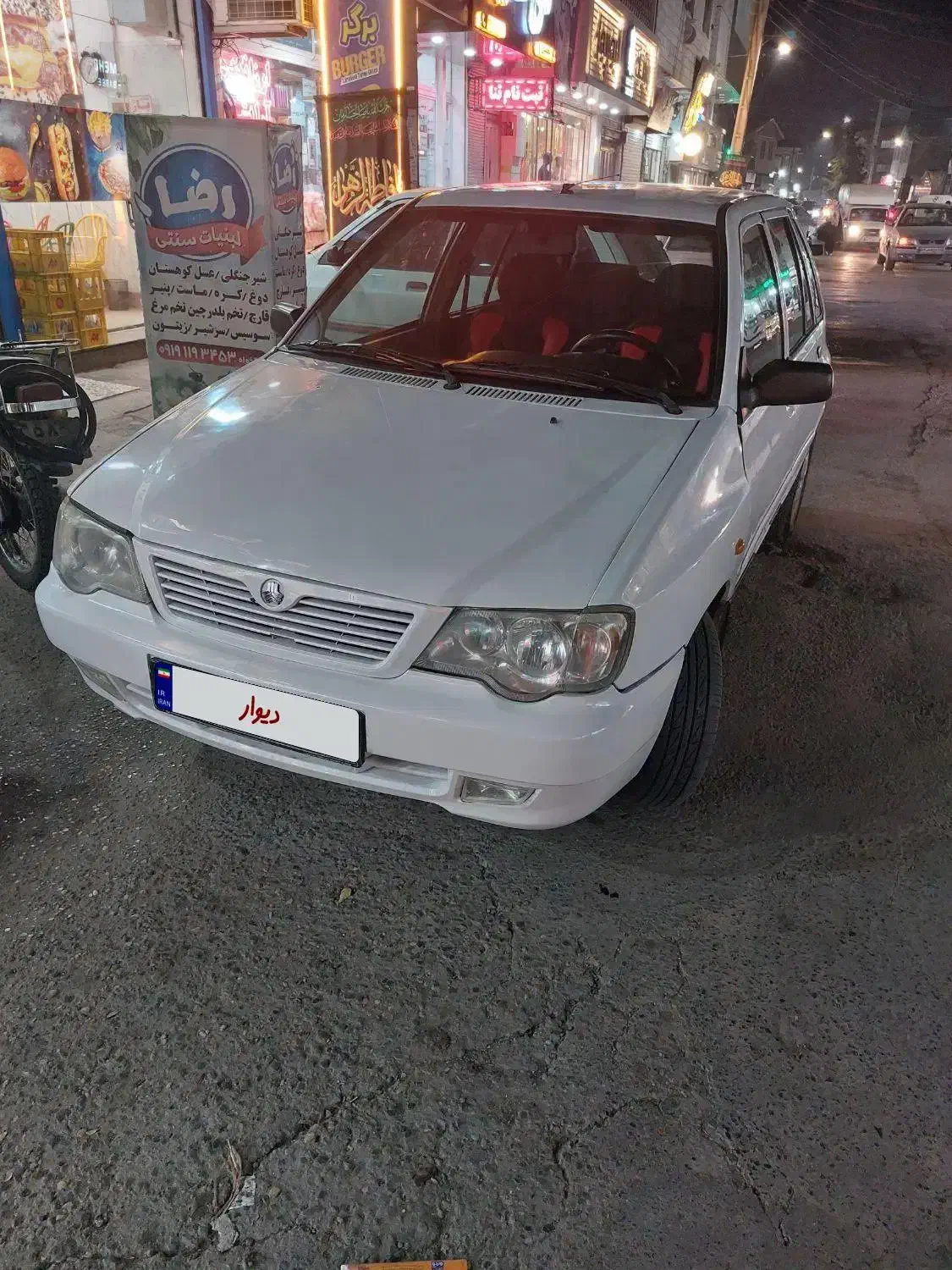 پراید ۱۱۱ سفیدمدل ۹۳|خودرو سواری و وانت|بابل, |دیوار