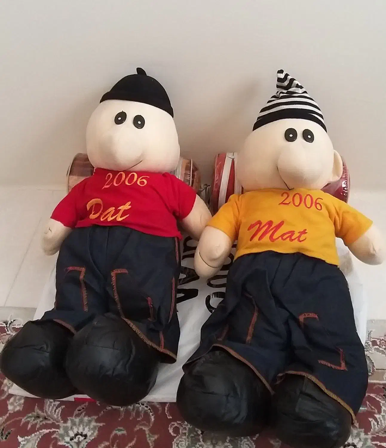 عروسکهای نوستالژی پت و مت برند وارداتی مناسب هدیه|اسباب‌بازی بچه|پرند, فاز ۲|دیوار