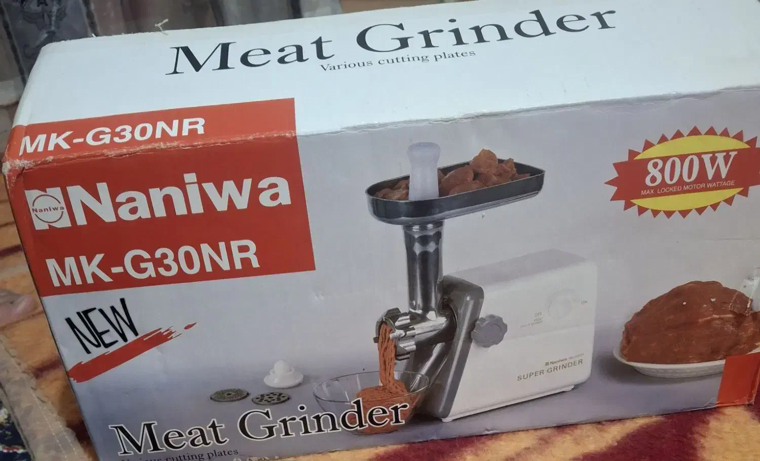 گوشت چرخ کن نو|خردکن، آسیاب، غذاساز|قم, انصار‌الحسین|دیوار