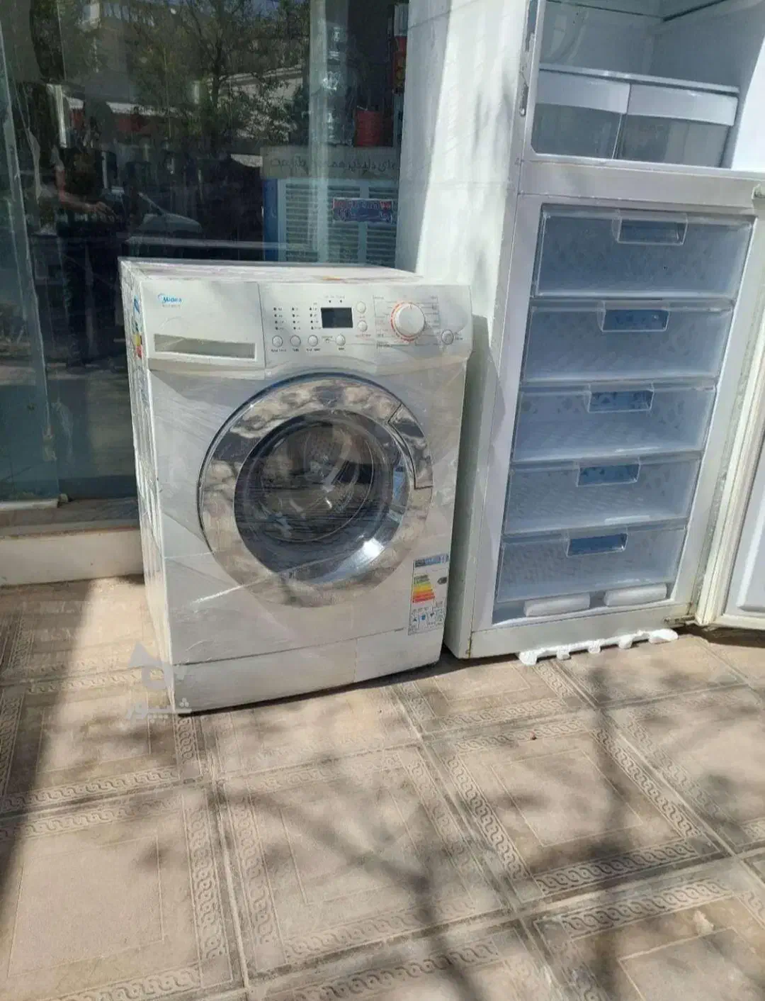 لباسشویی ۸کیلویی مدیا هوشمند..درحد|ماشین لباسشویی و خشککن لباس|کاشمر, |دیوار