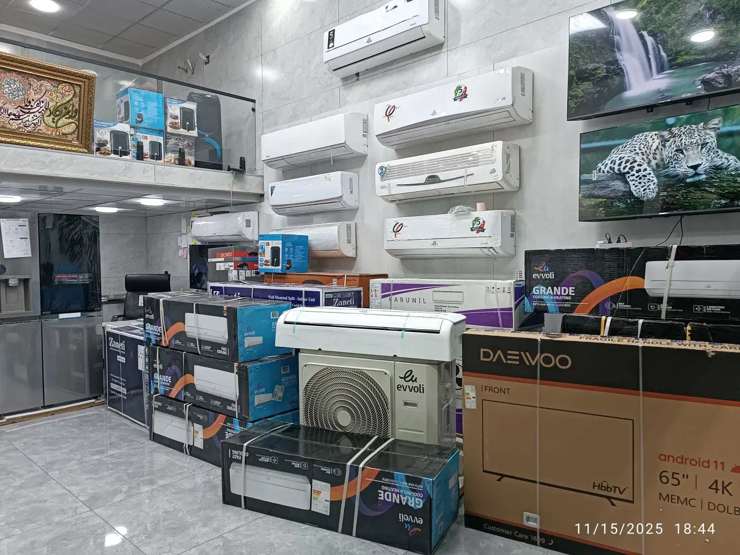 کولر گازی ایوولی|کولر گازی و فن‌کوئل|قم, علی آباد سعدگان|دیوار