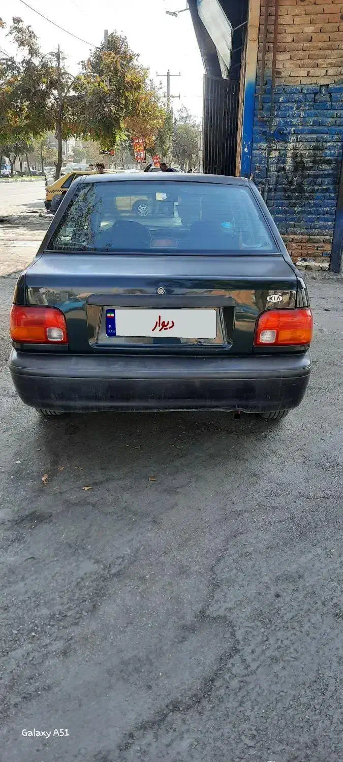 پرایدسبز یشمی دوسه لکه رنگ تمام انژکتور|خودرو سواری و وانت|بروجرد, |دیوار