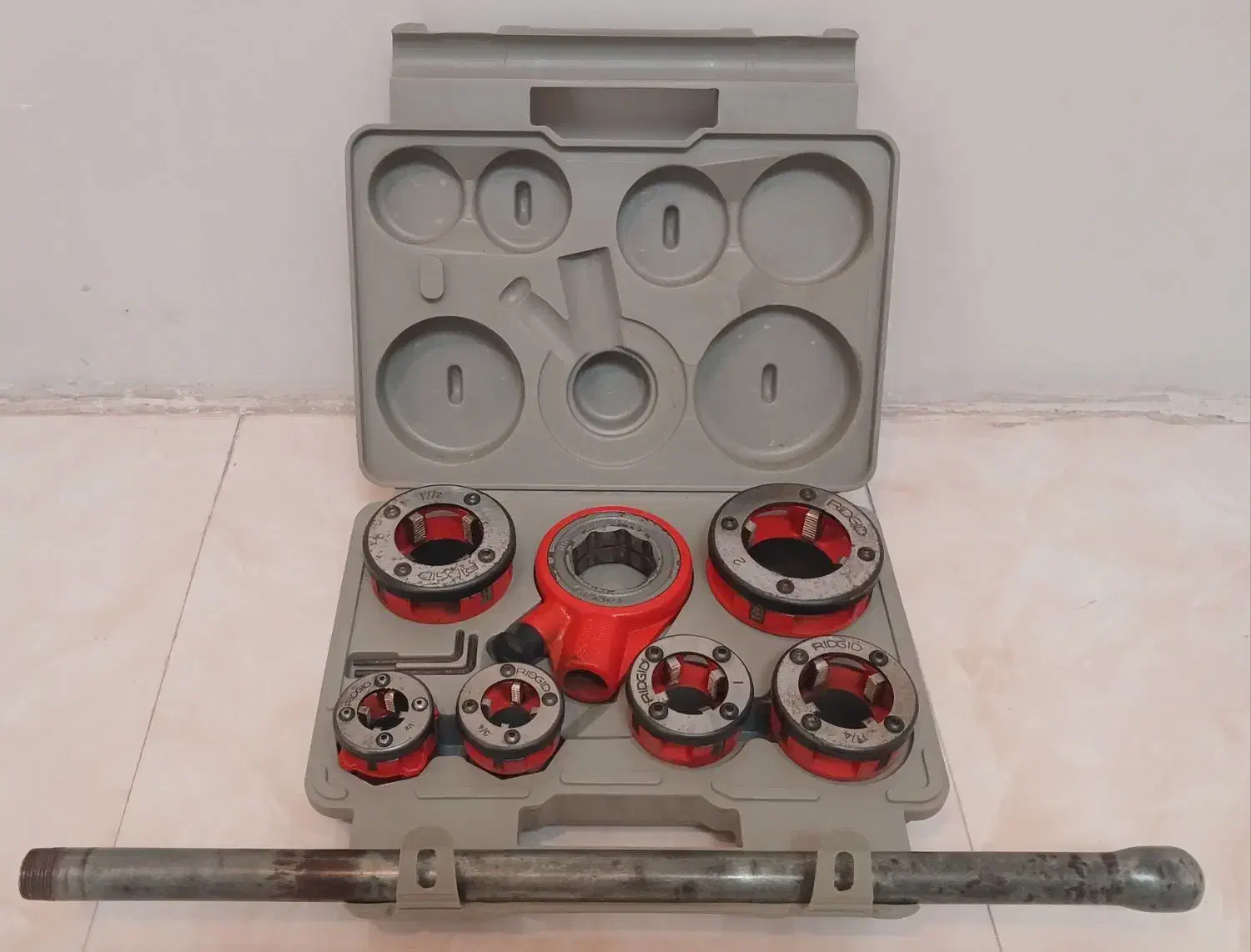 فروش فوری حدیده آمریکایی RIDGID اصل ۷ پارچه|ابزارآلات|تهران, یافت آباد شمالی|دیوار