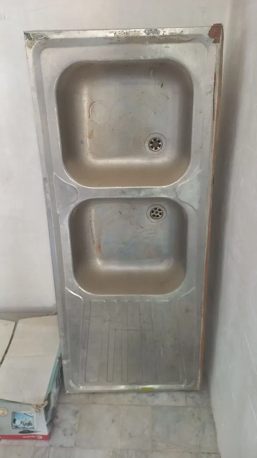 ظرفشویی دوقلو رو کار|مصالح و تجهیزات ساختمان|شاهینشهر, شهرک ردانی پور|دیوار