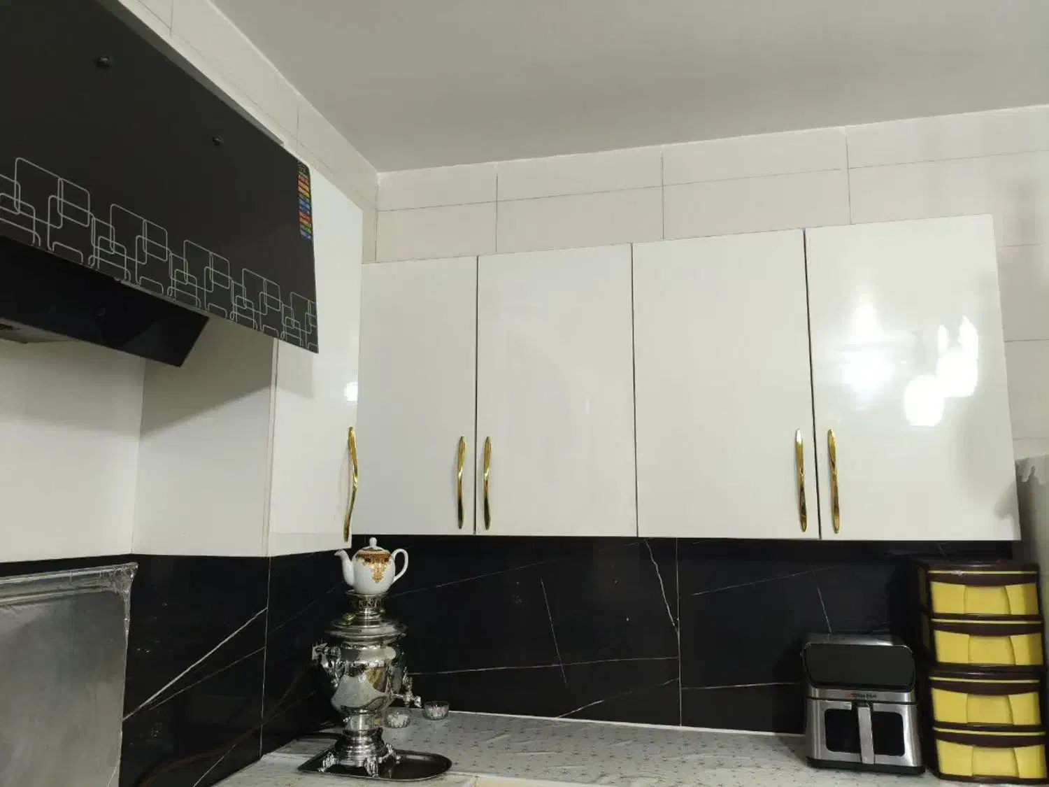 کابینت شیک و جدید|آبچکان و نظمدهنده ظروف|فولادشهر, فولادشهر|دیوار