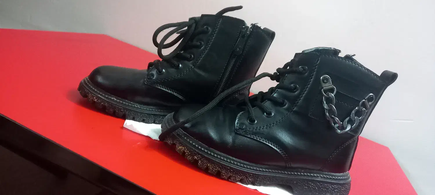 نیم بوت چرم اصل|کیف، کفش، کمربند|بروجرد, |دیوار