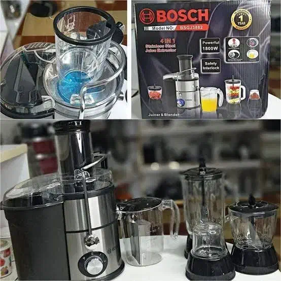 آبمیوه گیری 4کاره بوش|آبمیوه‌گیر و آب‌مرکبات‌گیر|اهواز, پردیس|دیوار