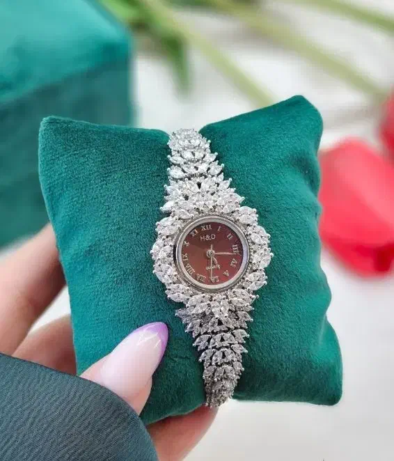 سرویس نقره خاص با ساعت خاص نقره کد 925|جواهرات|تبریز, |دیوار