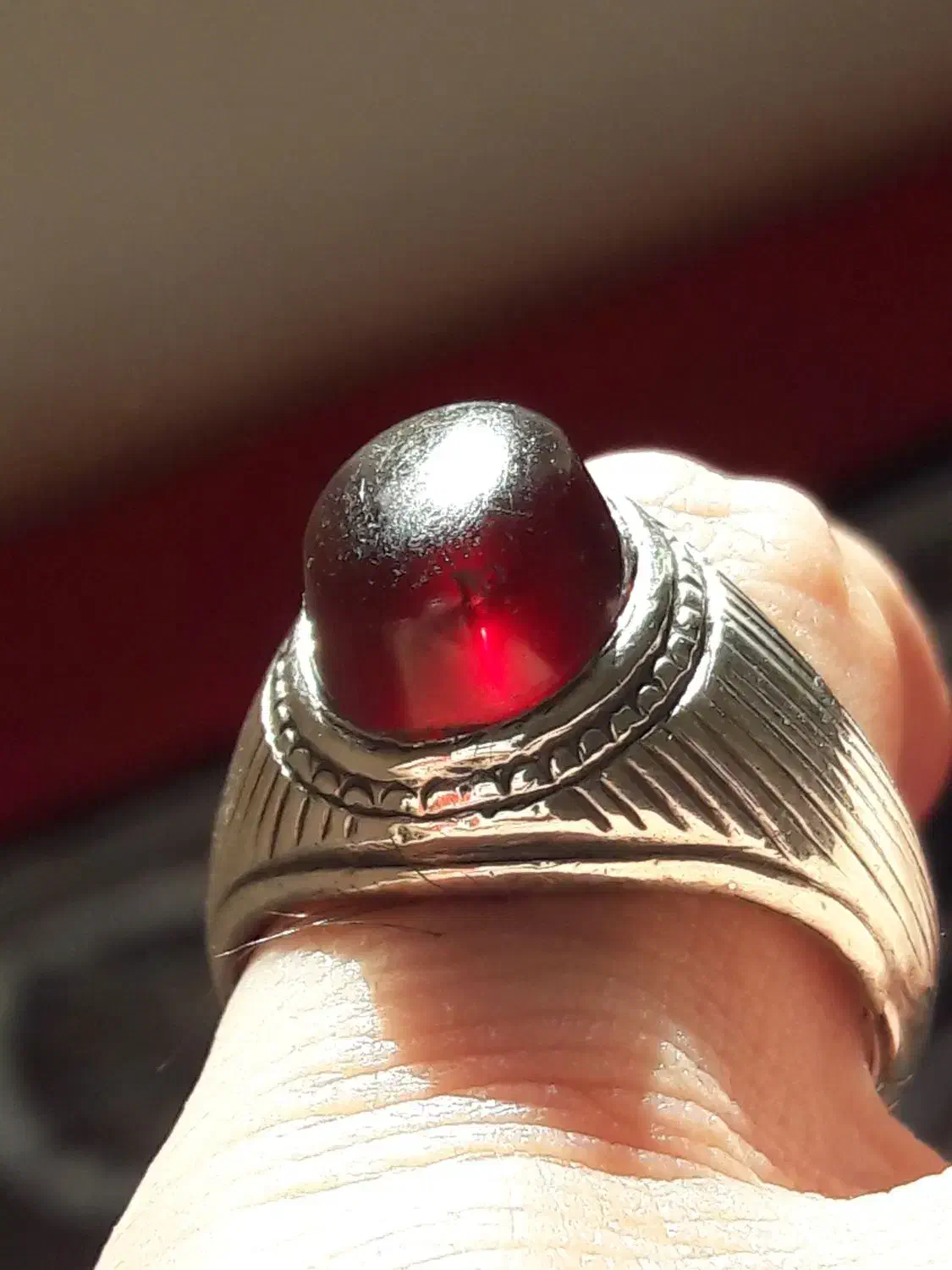 عقیق سرخ یمنی نادر و کمیاب|جواهرات|پرند, فاز ۶|دیوار