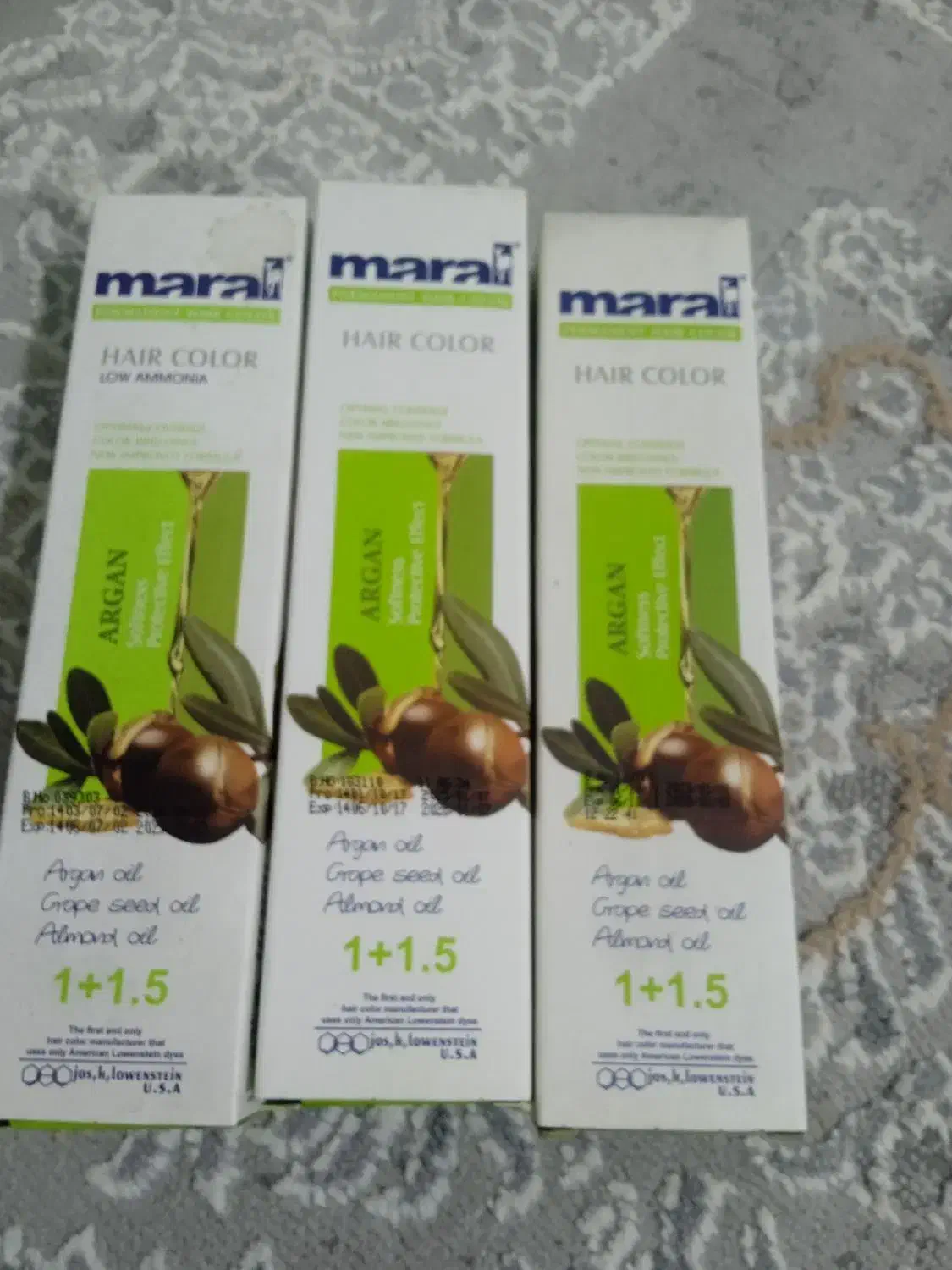 رنگ مو مارال تاریخ دار فقط80تومان|آرایشی، بهداشتی، درمانی|کلاترزان, |دیوار