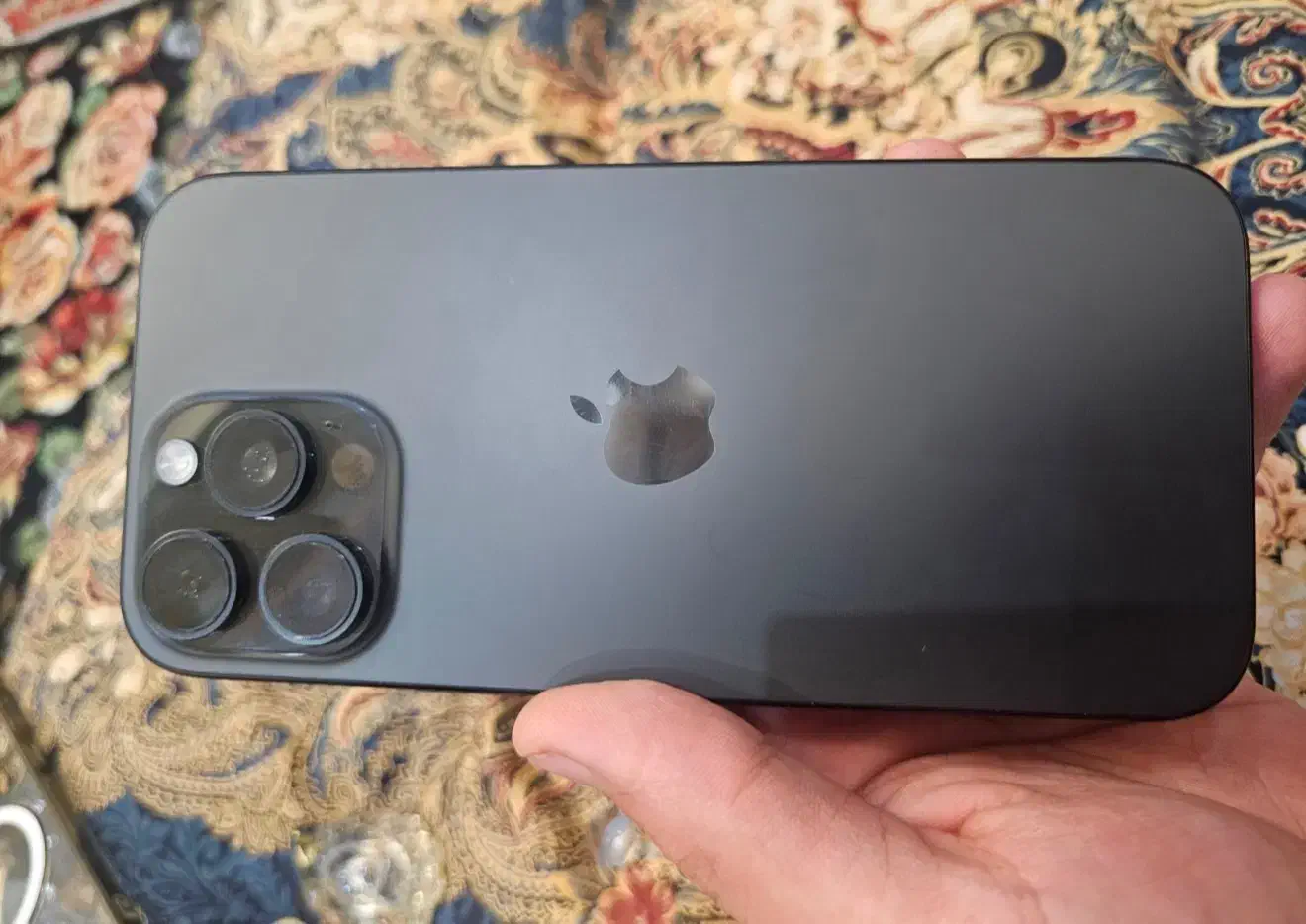 آیفون ۱۶ پرو مکس ۲۵۶ مشکی مشابه آکبند|موبایل|اسلامشهر, شهرک واوان|دیوار