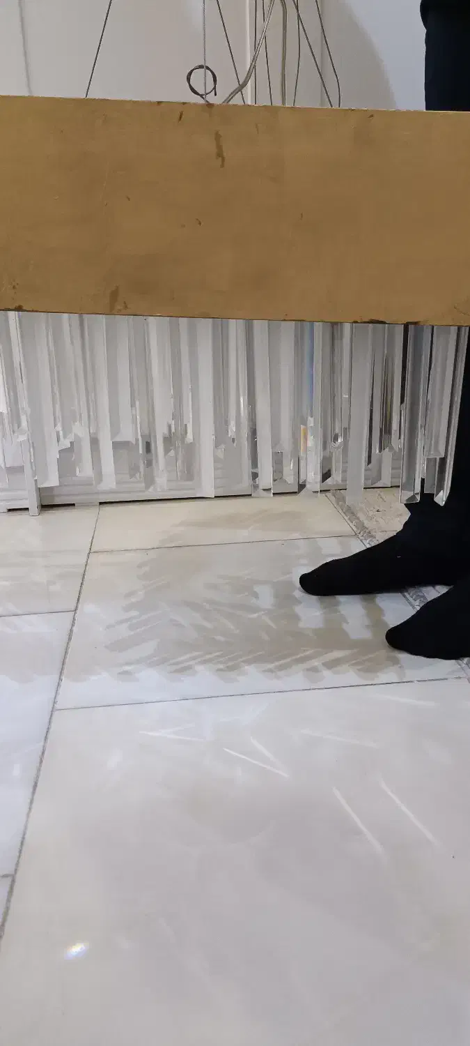 لوستر. نو نو. مربعی. ۵۰*۵۰|لوستر و چراغ آویز|اندیشه, اندیشه فاز ۳|دیوار