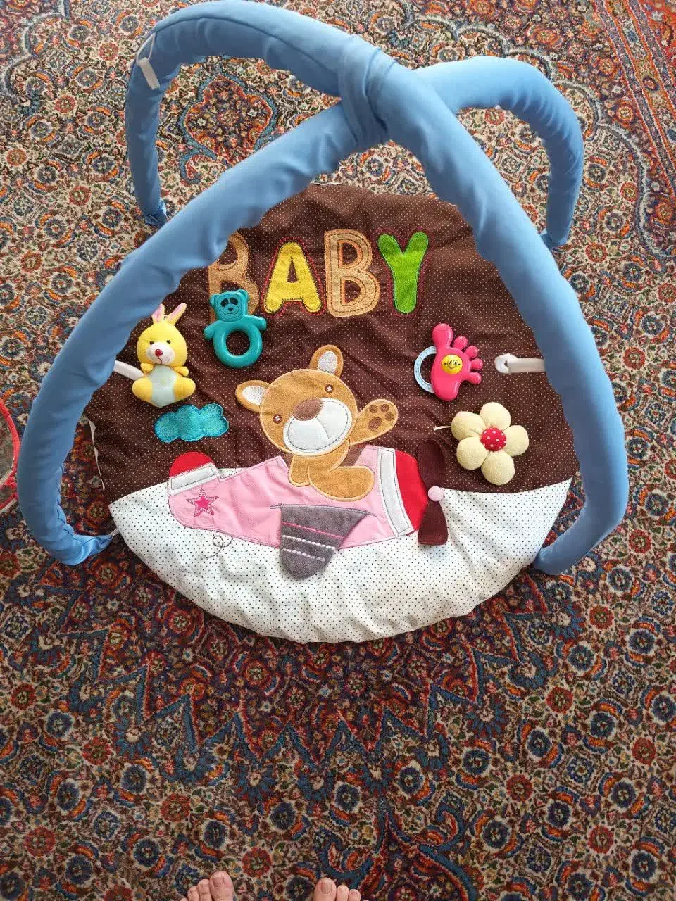 تشک بازی به همراه 4 عروسک|اسباب و اثاث بچه|مشهد, گوهرشاد|دیوار