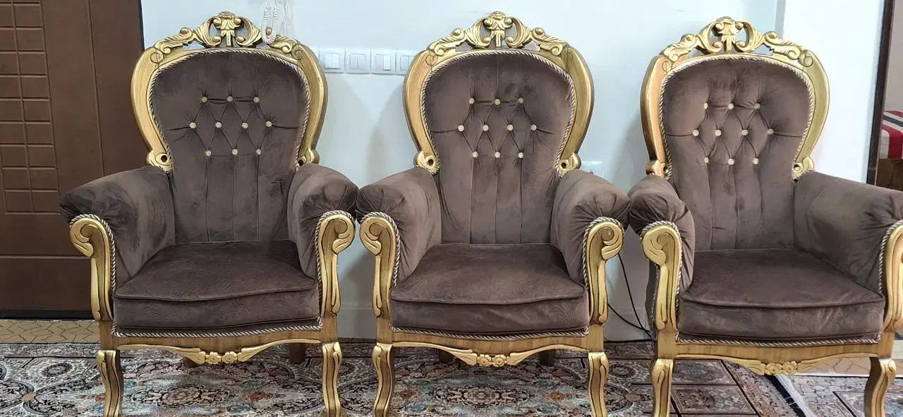 مبلمان سلطنتی|مبلمان خانگی و میز عسلی|فارسان, |دیوار