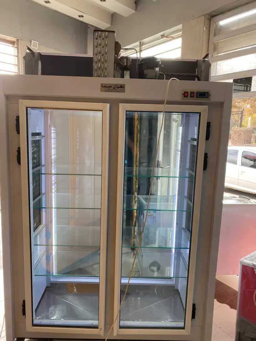 یخچال ایستاده دورو با موتور فابریک با ضمانت|فروشگاه و مغازه|مشهد, طلاب|دیوار