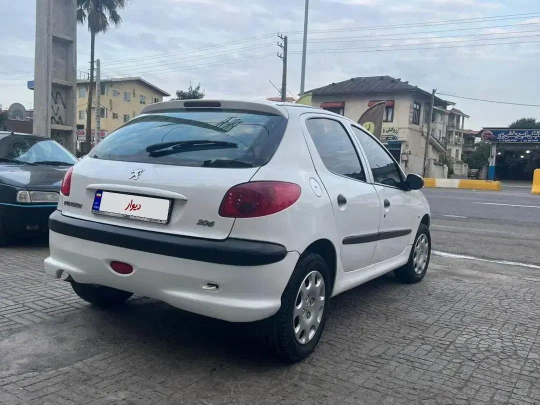 206 مدل 91|خودرو سواری و وانت|رامسر, |دیوار