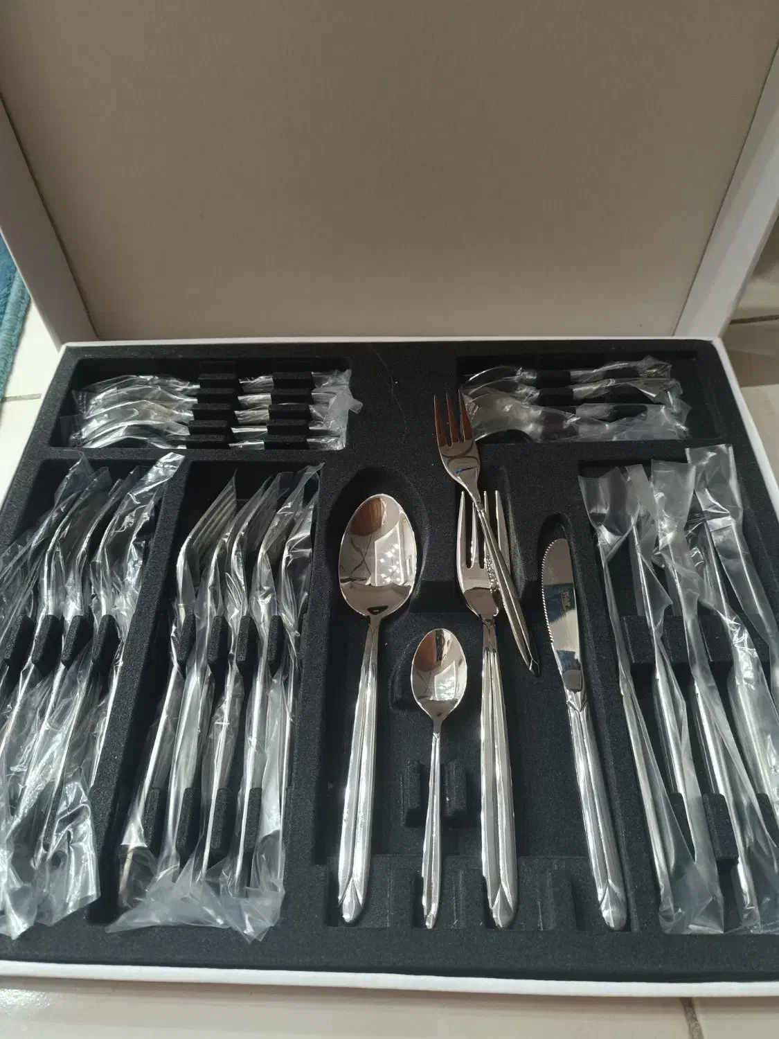 سرویس قاشق و چنگال ناب استیل|ظروف سرو و پذیرایی|تهران, جی|دیوار