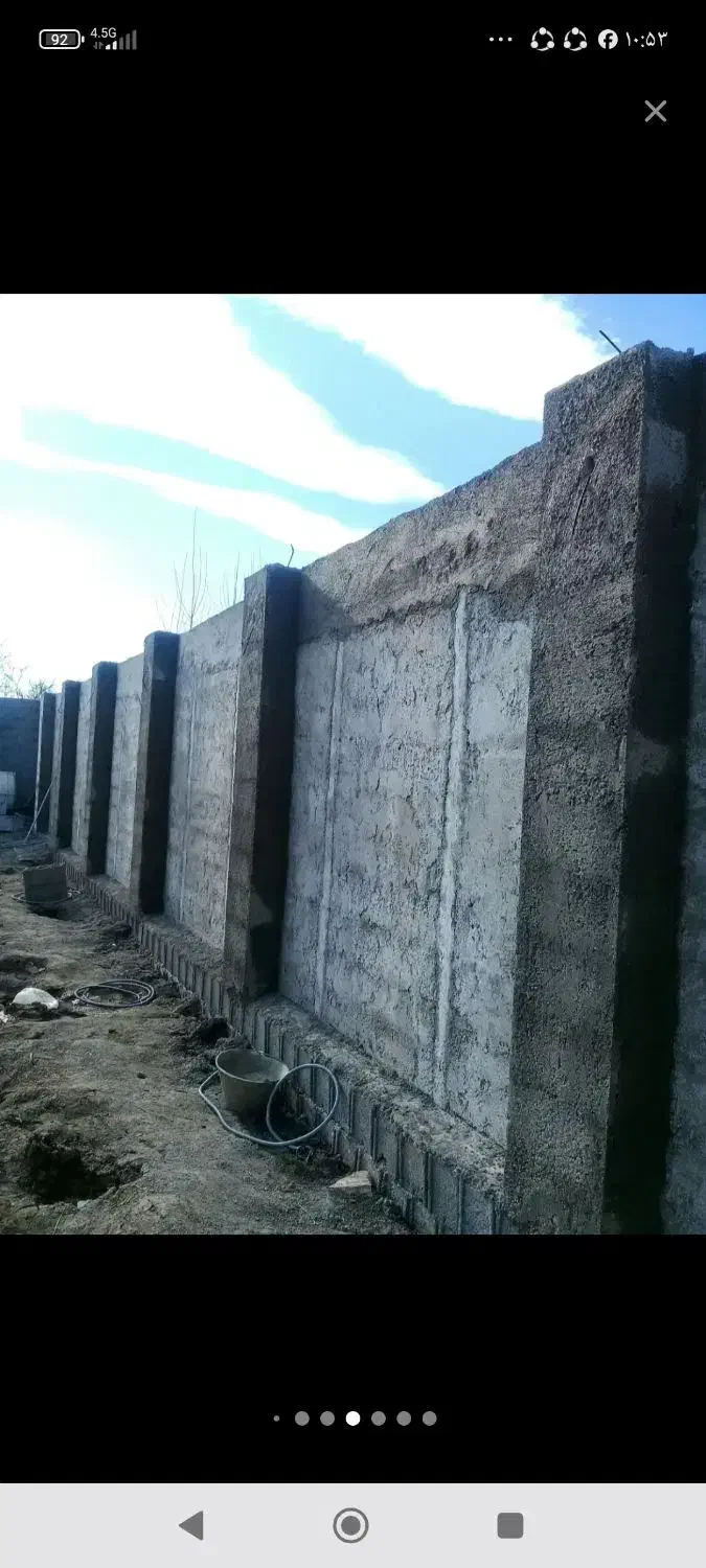 کارهای سیمانکاری وساختمانی|خدمات پیشه و مهارت|رستم‌آباد, |دیوار