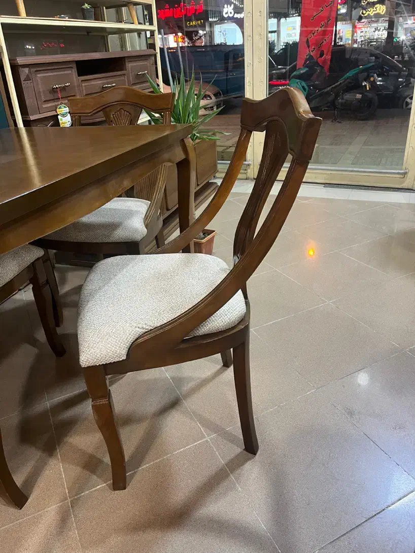 میز ناهارخوری چوبی|میز و صندلی غذاخوری|کرمانشاه, |دیوار